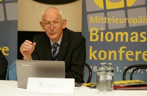 © W.J. Pucher oekonews / Heinz Kopetz, ehem. Präsident Weltbiomasseverband